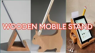 DIY WOODEN MOBILE AND TABLET HOLDER.WOOD MOBILE STAND AND HOLDER .FOR ONLINE CLASSS