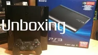 Super Slim PlayStation 3 Unboxing