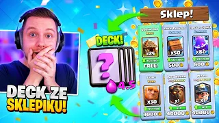 DECK ze SKLEPU challenge w Clash Royale! 🛒