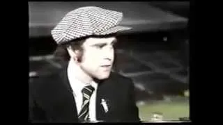 Elton John - Interview at Old Trafford on October 4th 1978