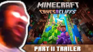 Forsen Reacts To Minecraft Caves & Cliffs Update: Part II - Official Trailer