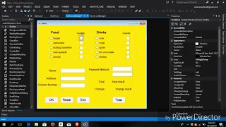 Ordering System in C# Visual Basic Tutorial