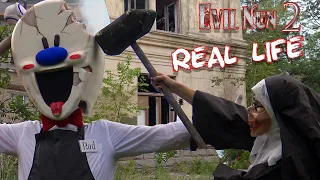 EVIL NUN 2 ICE SCREAM 4 in REAL LIFE Full Gameplay Монахиня 2 Мороженщик 4 в реальной жизни