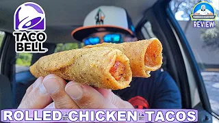 Taco Bell® Chicken Rolled Tacos Review! 🌮🔔🐔 | BACK After 4 Years Away! | theendorsement