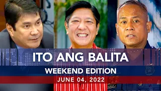 UNTV: Ito Ang Balita Weekend Edition | June 4, 2022