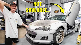 Rebuilding an Abandoned BRZ in 1 Week! [Part 1]