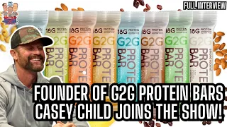 FULL INTERVIEW: Founder of G2G Protein Bars Casey Child | Roc & Manuch with Jimmy B