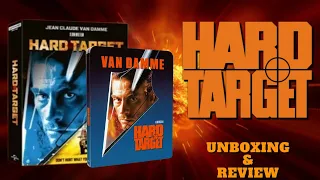 Hard Target 4k Ultra HD Bluray Collector's Edition Unboxing & Review.