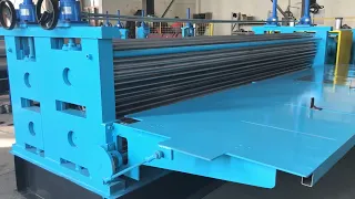 Horizontal corrugated machine Barrel corrugation machine Barrel iron roofing sheet making machine