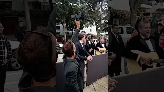 Il Divo en vivo inédito y por primera vez cantan en El meet and greet en parque de Miraflores Lima