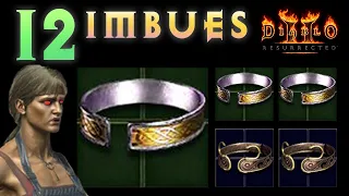 Diablo 2 Resurrected Imbue Quest with Charsi (12 RARE CIRCLETS)