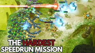 (Improved) StarCraft 2 WoL - Mission 10 (The Dig) - Speedrun (Brutal)