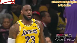 L.A Lakers vs. Cavaliers-Full game highlights-January 13, 2020