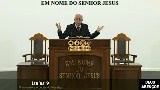 SANTO CULTO A DEUS (VÍDEO) - SEX - 11/08/2023 - 10hs - ISAÍAS - CAP. 9