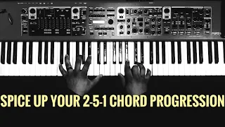 2-5-1 Reharm Chord Progression Theory‼️