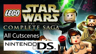 Lego Star Wars: The Complete Saga - All Cutscenes (Nintendo DS)