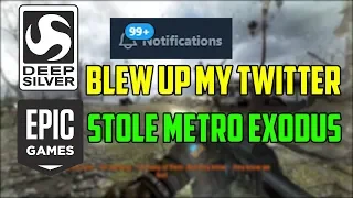 Deep Silver Blew Up My Twitter & Epic Games Stole Metro Exodus (An Epic Games Store Analysis)