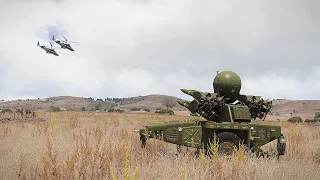 Ukraine Hawk Air Defense Missile Destroyed 3 Russian KA-50 Battle Helicopters | Milsim ArmA3 S76
