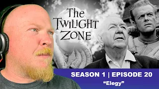 THE TWILIGHT ZONE (1960) | CLASSIC TV REACTION | Season 1 Episode 20 | Elegy