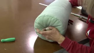 How to Make Neckroll Pillow Covers or Bolster Pillow Covers