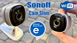 УМНАЯ КАМЕРА SONOFF CAM Slim включает свет, чайник, кофеварку!!!