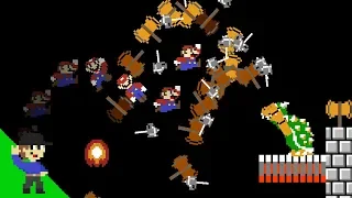 Here's how Mario can beat Impossible Mode Bowser