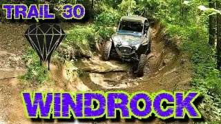 Windrock Park Trail 30, Single Black Diamond: Some Good Clean Off-camber Fun [RZR Pro XP] [RZR XP1K]