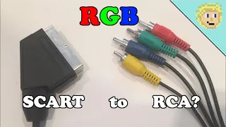 Making an RGB SCART to RGB RCA Adapter | The Quest For Better Video Quality