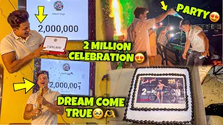 2 Million😍Celebration | Dream Come True🥹🫶 Special Vlog 2 Million😍 | Preparation for Ladakh Ride