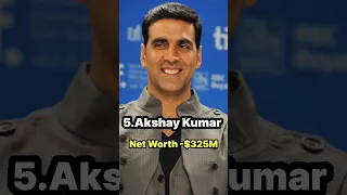 Top 10 Richest Actors in india  | #shorts #youtubeshorts #trendingshorts #viral #trending