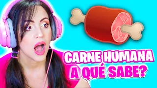 PREGUNTAS RARAS 😱 Datos Curiosos 🙄 Sandra Cires Play Reaccionando