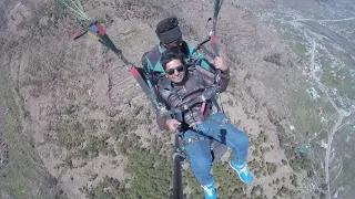 Paragliding from 10000 feet altitude/ kullu Manali