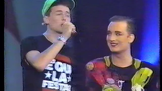 Boy George   1988 10 13   Don't Cry @ 1, 2, 3, Jovanotti