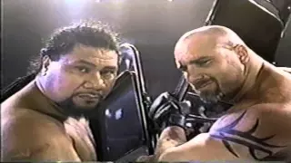 WCW Goldberg vs Meng Pizza Commercial (7/5/1999)