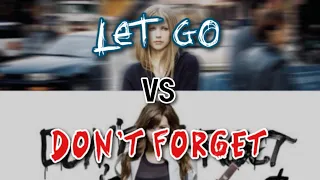Let Go vs Don't Forget | Avril Lavigne & Demi Lovato (Album Battle) 🛹🎸