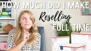 First Month of a FULL TIME RESELLER: How much MONEY did I make on POSHMARK? What SOLD in June?