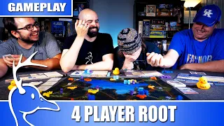 The Best Root Gameplay Yet - 4 Player Root by Leder Games - (Quackalope Games)
