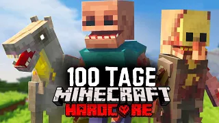 Ich überlebe 100 Tage in einer Parasiten Apokalypse in Minecraft