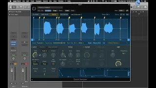 Use The Logic Quick Sampler (Great for Vocal chops)