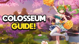 Colosseum Guide : Team Building & Strategy | Guardian Tales