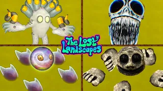 ERROR_Demented_Dream_Island with Zoonomaly NEW MONSTERS | MSM The Lost Landscapes