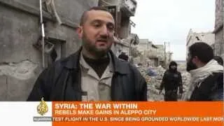 Syrian rebels make major gain in Aleppo