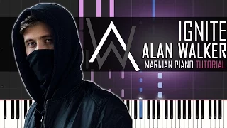 How To Play: Alan Walker & K-391 - Ignite | Piano Tutorial