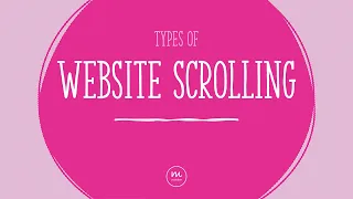 Types of Website Scrolling | 5 min tutorial