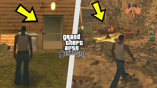 Secret Door In CJ's House In GTA San Andreas! (Hidden Secret)