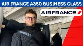 AIR FRANCE A350 BUSINESS CLASS | Trip Report | AIRBUS A350-900 | JFK-CDG