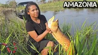 PESCA SELVAGEM, o PERIGO ESTAVA muito PERTO de Nós! Muitos PEIXES