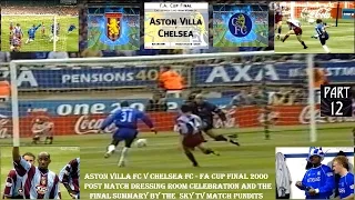 ASTON VILLA FC V CHELSEA FC - FA CUP FINAL 2000 - CHELSEA DRESSING ROOM CELEBRATION - PART TWELVE