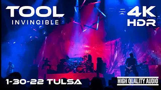 TOOL - Invincible (Live) 4K HQ AUDIO 1-30-22 Tulsa 3rd Row