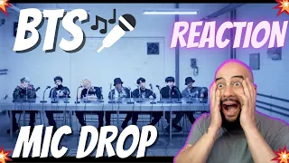 First time hearing BTS (방탄소년단) 'MIC Drop (Steve Aoki Remix)' Official MV (REACTION)